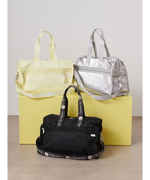 LeSportsac(レスポートサック)の「【SNIDEL×LeSportsac】DELUXE MED WEEKNDER MH(ショルダーバッグ・レディース・シルバー/ブラック・F)」の21枚目の写真
