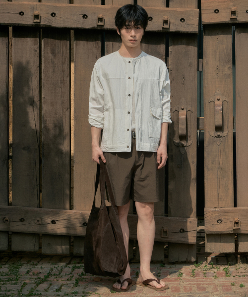 WEDNESDAY OASIS(ウェンズデーオアシス)の「レトウォッシュドジャケット_ホワイト(WB6OT11)(その他アウター・メンズ・ホワイト・MEDIUM/LARGE)」の4枚目の写真