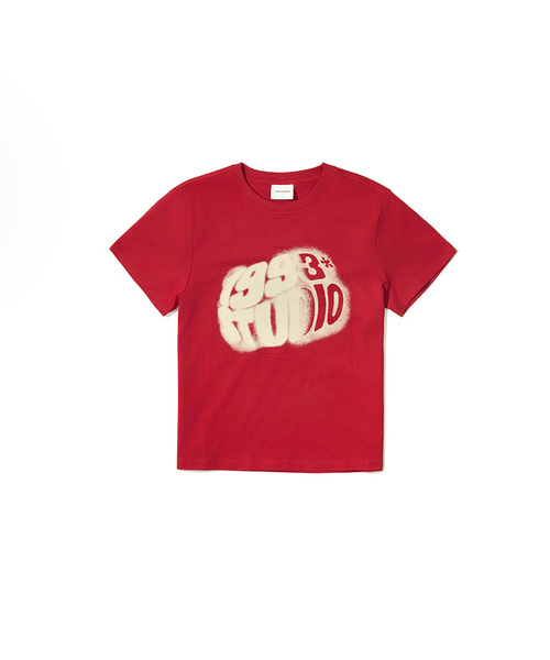 1993STUDIO(1993スタジオ)の「W ウェーブスタジオ1993タイポTシャツ (8色)(Tシャツ/カットソー・レディース・グレー/ブルー/ブラック/ホワイト/ライトグレー/ブラウン/レッド/イエロー・SMALL/MEDIUM)」の8枚目の写真