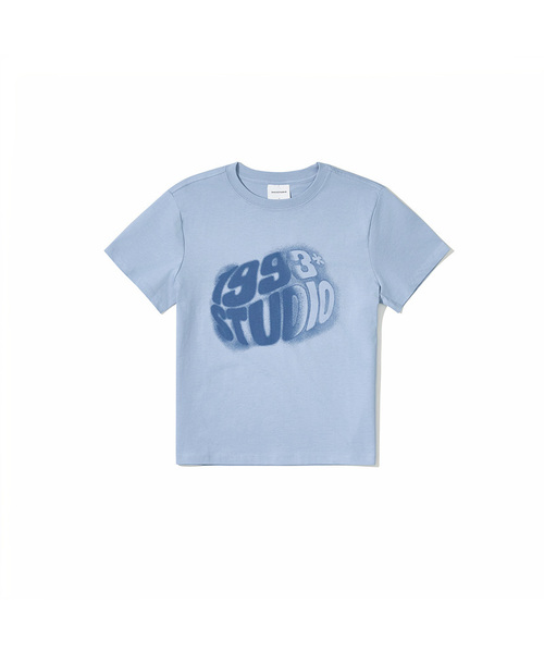 1993STUDIO(1993スタジオ)の「W ウェーブスタジオ1993タイポTシャツ (8色)(Tシャツ/カットソー・レディース・グレー/ブルー/ブラック/ホワイト/ライトグレー/ブラウン/レッド/イエロー・SMALL/MEDIUM)」の6枚目の写真