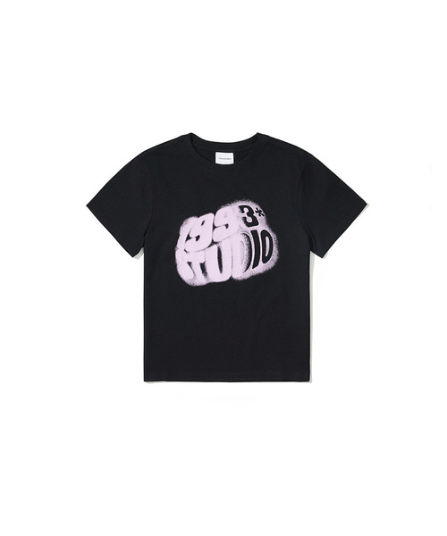1993STUDIO(1993スタジオ)の「W ウェーブスタジオ1993タイポTシャツ (8色)(Tシャツ/カットソー・レディース・グレー/ブルー/ブラック/ホワイト/ライトグレー/ブラウン/レッド/イエロー・SMALL/MEDIUM)」の2枚目の写真