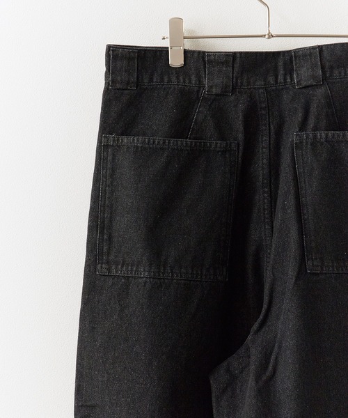 MAUI and Sons（マウイアンドサンズ）の「MAUI and Sons / マウイアンドサンズ SANTA MONICA WIDE DENIM サンタモニカワイドデニム 2026年 夏 夏服 秋服（デニムパンツ・メンズ・ブラック/インディゴブルー/ブルー・S/M/L）」の16枚目の写真