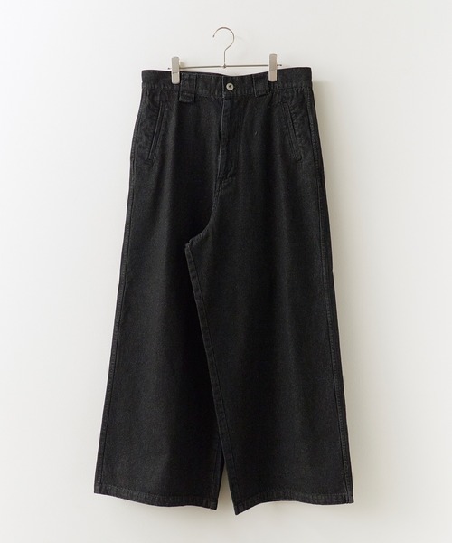 MAUI and Sons（マウイアンドサンズ）の「MAUI and Sons / マウイアンドサンズ SANTA MONICA WIDE DENIM サンタモニカワイドデニム 2026年 夏 夏服 秋服（デニムパンツ・メンズ・ブラック/インディゴブルー/ブルー・S/M/L）」の21枚目の写真