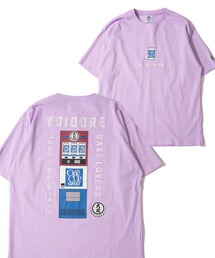 【YOIDORE】ワンカップ大関 コラボ 刺繍MIX バックプリントTシャツ / グラフィックTシャツ