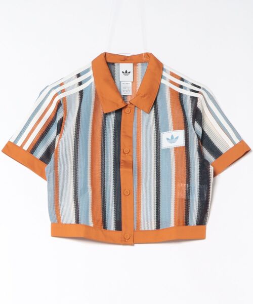 adidas アディダス W CROPPED POLO(HIGH SUMMER) ショートスリーブ