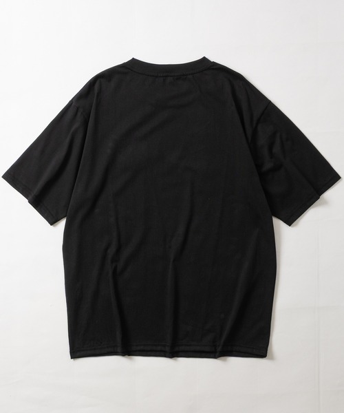 JOHN'S CLOSET（ジョンズクローゼット）の「【31】ワンポイントサガラ刺繍Tシャツ フラワー/オバケ（Tシャツ/カットソー・メンズ・ブラック系1/ブラック系2/ホワイト系1/ホワイト系2・MEDIUM/LARGE）」の17枚目の写真