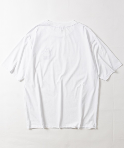 JOHN'S CLOSET（ジョンズクローゼット）の「【31】ワンポイントサガラ刺繍Tシャツ フラワー/オバケ（Tシャツ/カットソー・メンズ・ブラック系1/ブラック系2/ホワイト系1/ホワイト系2・MEDIUM/LARGE）」の15枚目の写真