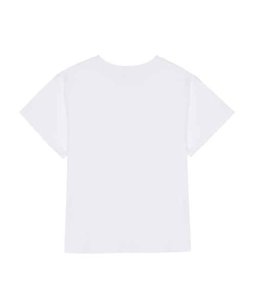 NICK&NICOLE（ニックアンドニコール）の「PASTEL BUTTERFLY GRAPHIC TOP_WHITE（Tシャツ/カットソー・レディース・その他・FREE）」の2枚目の写真