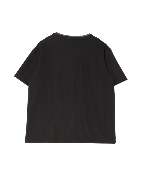 j.n.r.d(ジェー・エヌ・アール・ディー)の「リップルフェイクレイヤードヘンリーネック(Tシャツ/カットソー・メンズ・グレー/ネイビー/ブラック・L/LL/M/S)」の12枚目の写真