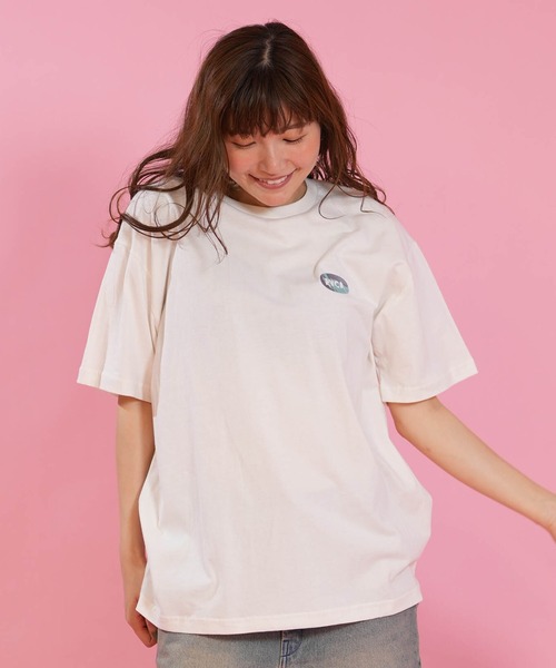 RVCA(ルーカ)の「RVCA/ルーカ 半袖 Tシャツ BG04C213(Tシャツ/カットソー・レディース・ネイビー/ブラック/ホワイト・S/M)」の4枚目の写真