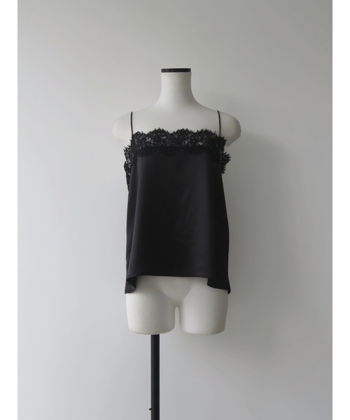 AMOMMA(アモマ)の「SATIN LACE CAMISOLE(キャミソール・レディース・ブラック・FREE)」の7枚目の写真