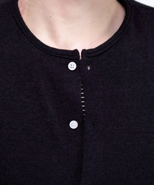 Chikashitsu +(チカシツプラス)の「【Chikashitsu +】roll up sleeve button t-shirt (4color) / 【チカシツプラス】ソフト半袖カーディガンシャツ<着用動画あり>(シャツ/ブラウス・メンズ・ブラウン/グレー/ブラック/ホワイト・ONE SIZE)」の16枚目の写真