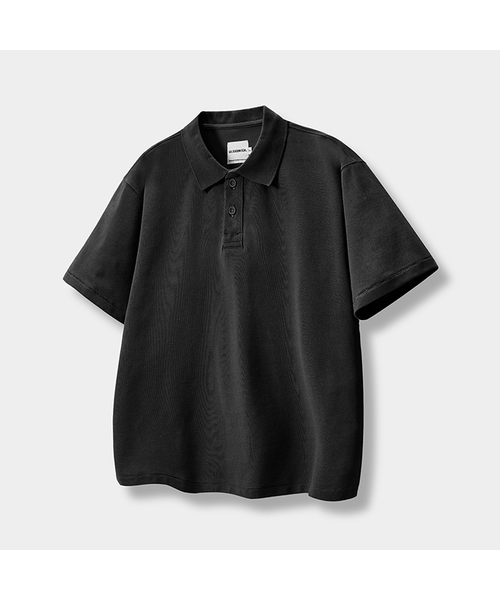 DIMITRI BLACK（ディミトリブラック）の「[10周年企画]   みんなの水素縫製 半袖Tシャツ (COOLMAX生地)_PK 8カラー（Tシャツ/カットソー・レディース・ネイビー/チャコールグレー/ダークネイビー/アッシュブラウン/ブラック/ベージュ/ブラウン/チャコール・LARGE/X-LARGE/MEDIUM）」の2枚目の写真