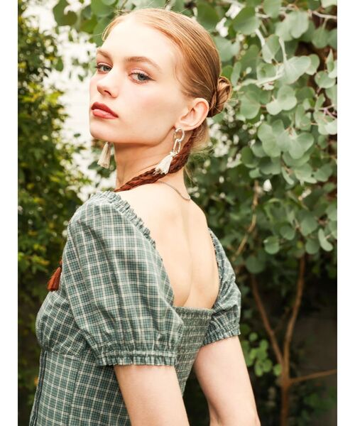 EVRIS（エヴリス）の「COLOR FRINGE ピアス（ピアス（両耳用）・レディース・シルバー/ゴールド・FREE）」の19枚目の写真