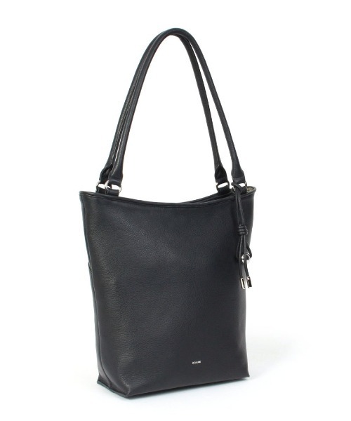 Beau're（ヴュレ）の「【BEAURE/ビュレ】レザー 縦長 ショルダー Bag  B-26215（トートバッグ・レディース・ブラック/グレー・FREE）」の8枚目の写真