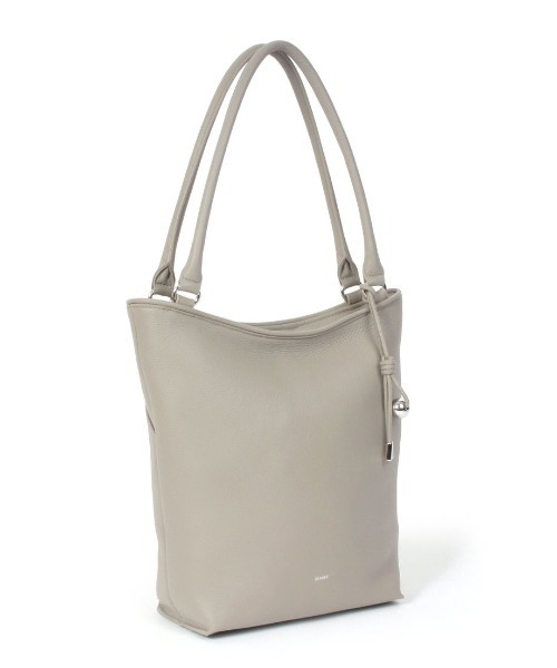 Beau're（ヴュレ）の「【BEAURE/ビュレ】レザー 縦長 ショルダー Bag  B-26215（トートバッグ・レディース・ブラック/グレー・FREE）」の9枚目の写真