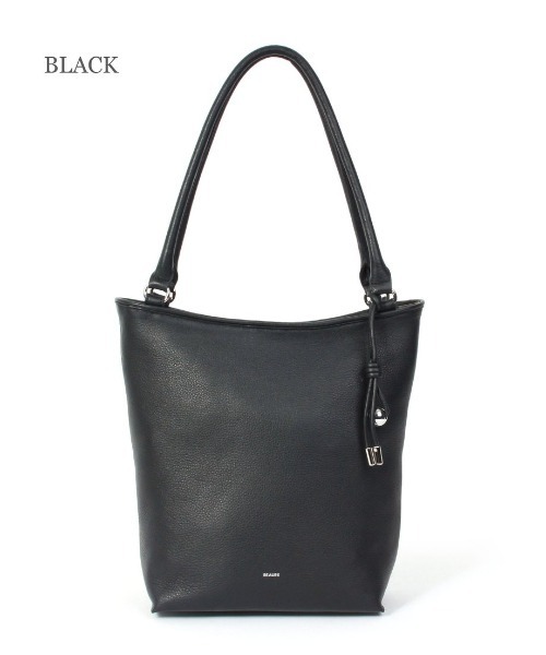 Beau're（ヴュレ）の「【BEAURE/ビュレ】レザー 縦長 ショルダー Bag  B-26215（トートバッグ・レディース・ブラック/グレー・FREE）」の12枚目の写真
