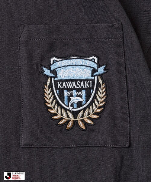 FREAK'S STORE(フリークスストア)の「J.LEAGUE × FREAK’S STORE 別注 SUPPORTERS LONG SLEEVE TEE【川崎フロンターレ】(Tシャツ/カットソー・メンズ・ホワイト・MEDIUM/SMALL)」の5枚目の写真