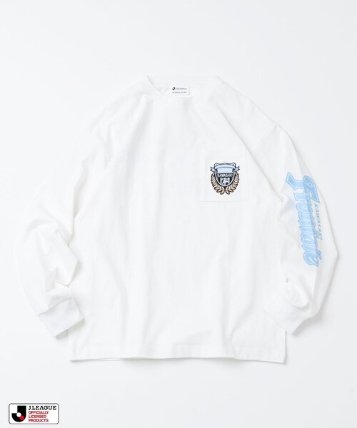 FREAK'S STORE(フリークスストア)の「J.LEAGUE × FREAK’S STORE 別注 SUPPORTERS LONG SLEEVE TEE【川崎フロンターレ】(Tシャツ/カットソー・メンズ・ホワイト・MEDIUM/SMALL)」の16枚目の写真