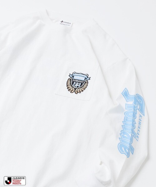FREAK'S STORE(フリークスストア)の「J.LEAGUE × FREAK’S STORE 別注 SUPPORTERS LONG SLEEVE TEE【川崎フロンターレ】(Tシャツ/カットソー・メンズ・ホワイト・MEDIUM/SMALL)」の15枚目の写真