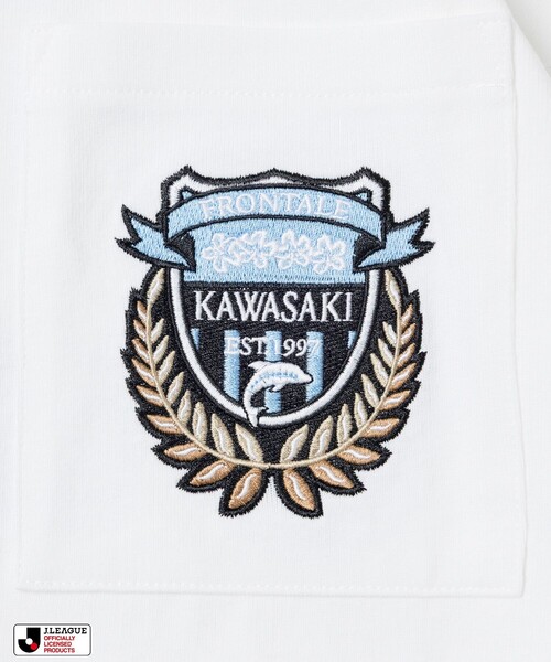 FREAK'S STORE(フリークスストア)の「J.LEAGUE × FREAK’S STORE 別注 SUPPORTERS LONG SLEEVE TEE【川崎フロンターレ】(Tシャツ/カットソー・メンズ・ホワイト・MEDIUM/SMALL)」の14枚目の写真