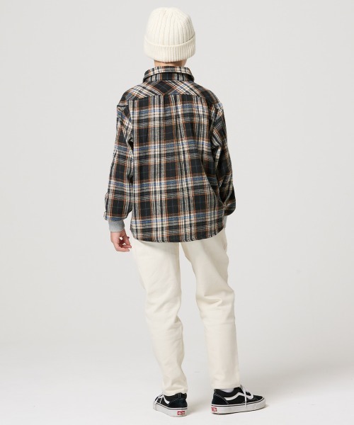 KRIFF MAYER Kid's Collection(クリフメイヤーキッズコレクション)の「ハッピーシャツ(シャツ/ブラウス・キッズ・レッド/ネイビー/ブラック/イエロー・120/130/160/170/140/150)」の11枚目の写真