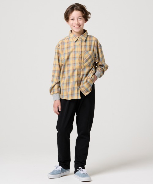 KRIFF MAYER Kid's Collection(クリフメイヤーキッズコレクション)の「ハッピーシャツ(シャツ/ブラウス・キッズ・レッド/ネイビー/ブラック/イエロー・120/130/160/170/140/150)」の16枚目の写真