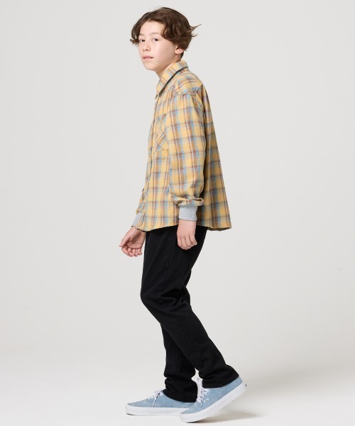 KRIFF MAYER Kid's Collection(クリフメイヤーキッズコレクション)の「ハッピーシャツ(シャツ/ブラウス・キッズ・レッド/ネイビー/ブラック/イエロー・120/130/160/170/140/150)」の17枚目の写真