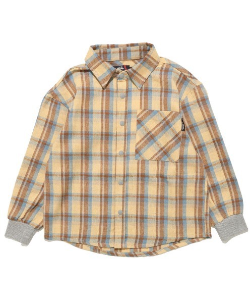 KRIFF MAYER Kid's Collection(クリフメイヤーキッズコレクション)の「ハッピーシャツ(シャツ/ブラウス・キッズ・レッド/ネイビー/ブラック/イエロー・120/130/160/170/140/150)」の5枚目の写真