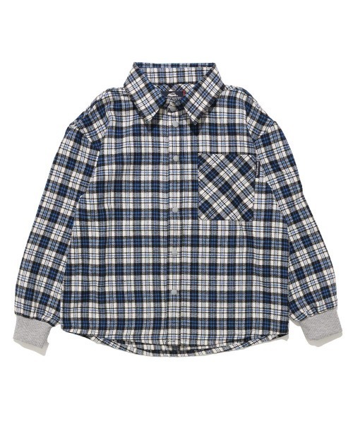 KRIFF MAYER Kid's Collection(クリフメイヤーキッズコレクション)の「ハッピーシャツ(シャツ/ブラウス・キッズ・レッド/ネイビー/ブラック/イエロー・120/130/160/170/140/150)」の6枚目の写真