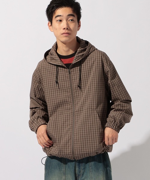 niko and...（ニコアンド）の「ブロードイージーシャツパーカー（パーカー・メンズ・パープル/ブラック/ブラウン・MEDIUM/LARGE）」の11枚目の写真