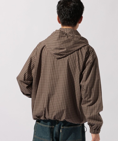 niko and...（ニコアンド）の「ブロードイージーシャツパーカー（パーカー・メンズ・パープル/ブラック/ブラウン・MEDIUM/LARGE）」の12枚目の写真