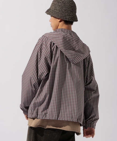 niko and...（ニコアンド）の「ブロードイージーシャツパーカー（パーカー・メンズ・パープル/ブラック/ブラウン・MEDIUM/LARGE）」の16枚目の写真