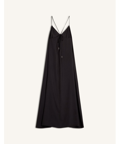 Maison Kitsune(メゾンキツネ)の「FLUID LONG DRESS(ドレス・レディース・ブラック・36/34/38)」の3枚目の写真