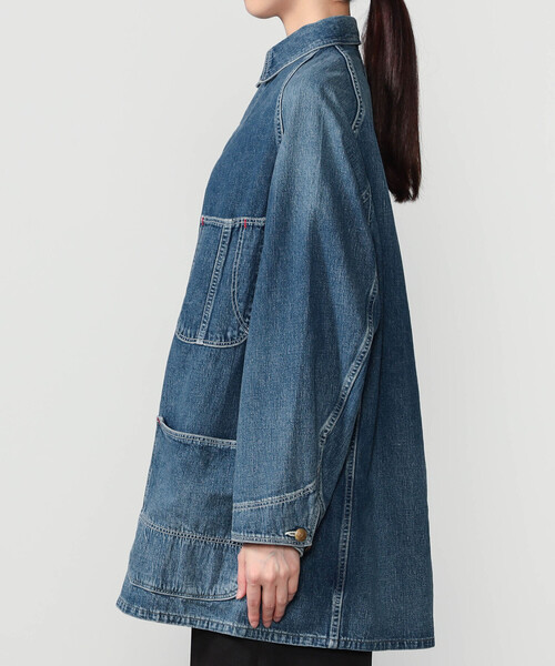 orSlow(オアスロウ)の「orSlow | LOOSE FIT DENIM COVERALL WOMEN(デニムジャケット・レディース・ブルー・F)」の10枚目の写真