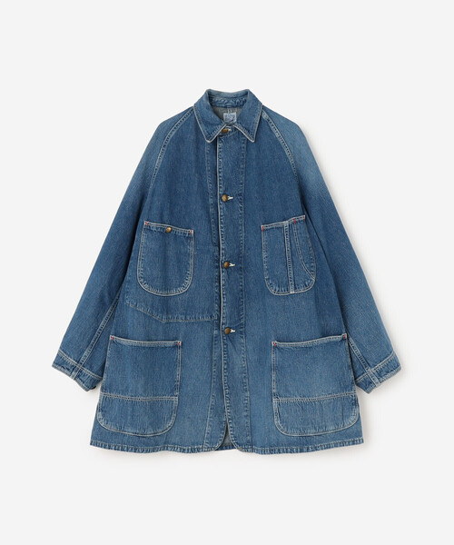 orSlow(オアスロウ)の「orSlow | LOOSE FIT DENIM COVERALL WOMEN(デニムジャケット・レディース・ブルー・F)」の21枚目の写真