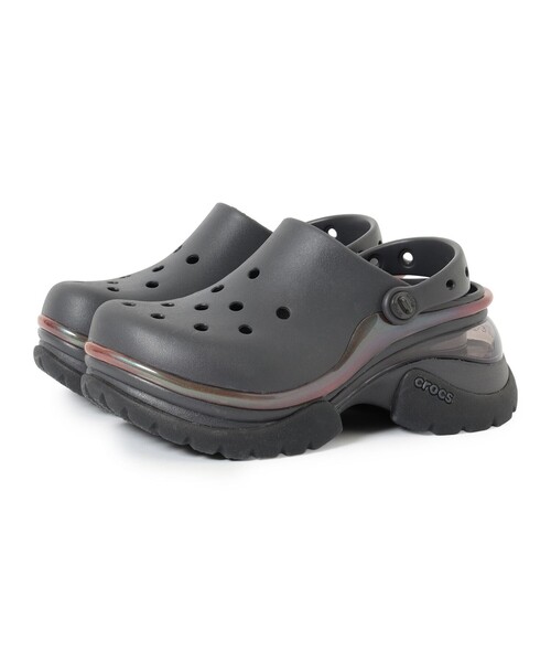 crocs(クロックス)の「crocs / スーパー ベイ クロッグ(その他シューズ・レディース・ブラック/ライトグレー・8/9/7)」の6枚目の写真