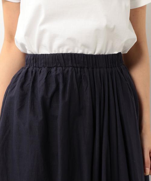 coen（コーエン）の「【Market】ソリッドマキシスカート（スカート・レディース・ホワイト/ネイビー・フリー）」の7枚目の写真