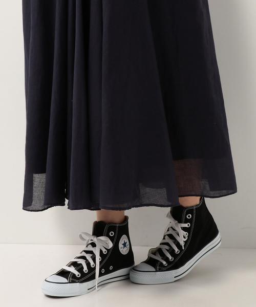 coen（コーエン）の「【Market】ソリッドマキシスカート（スカート・レディース・ホワイト/ネイビー・フリー）」の8枚目の写真