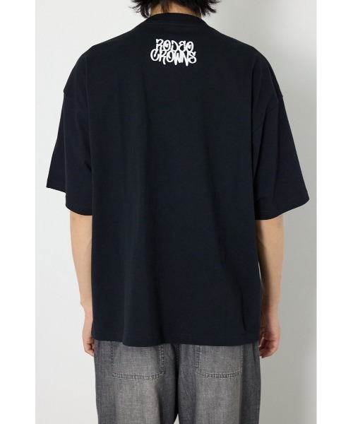 RODEO CROWNS WIDE BOWL(ロデオクラウンズワイドボウル)の「フライトTシャツ(Tシャツ/カットソー・メンズ・ブラック/イエロー/ホワイト・LARGE/MEDIUM)」の10枚目の写真