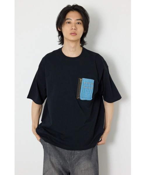 RODEO CROWNS WIDE BOWL(ロデオクラウンズワイドボウル)の「フライトTシャツ(Tシャツ/カットソー・メンズ・ブラック/イエロー/ホワイト・LARGE/MEDIUM)」の14枚目の写真