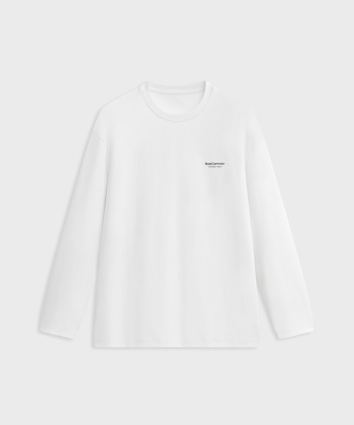 MODE COMMUTER(モードコミューター)の「Cotton Crew Neck L/S T-Shirt(Tシャツ/カットソー・メンズ・ブラック/ホワイト・SMALL/MEDIUM/LARGE)」の8枚目の写真