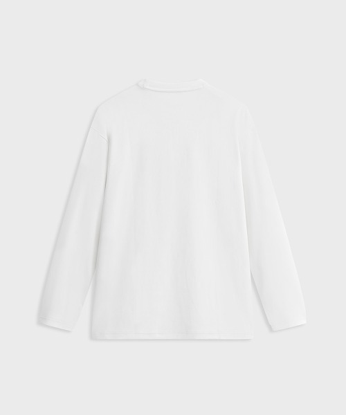 MODE COMMUTER(モードコミューター)の「Cotton Crew Neck L/S T-Shirt(Tシャツ/カットソー・メンズ・ブラック/ホワイト・SMALL/MEDIUM/LARGE)」の16枚目の写真