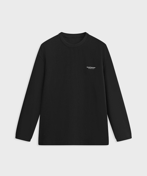 MODE COMMUTER(モードコミューター)の「Cotton Crew Neck L/S T-Shirt(Tシャツ/カットソー・メンズ・ブラック/ホワイト・SMALL/MEDIUM/LARGE)」の7枚目の写真