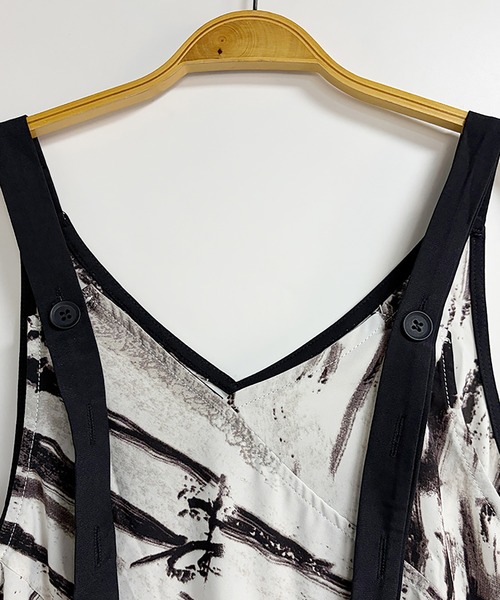Doux Belle（ドゥーベル）の「総柄キャミロングワンピース（ワンピース・レディース・アイボリー/ローズ・MEDIUM/LARGE/X-LARGE）」の15枚目の写真