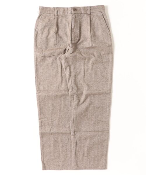 BANANA REPUBLIC FACTORY STORE PLEATED HERRINGBONE WIDE PANT