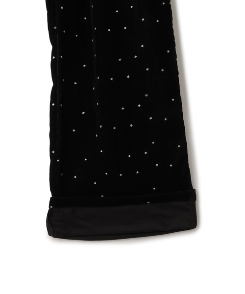 Couture d'adam(クチュールドアダム)の「【COUTURE D'ADAM(クチュール ド アダム)】Stardust Glitter Velvet Easy Wide Pant(その他パンツ・レディース・ブラック・36)」の8枚目の写真