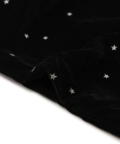 Couture d'adam(クチュールドアダム)の「【COUTURE D'ADAM(クチュール ド アダム)】Stardust Glitter Velvet Easy Wide Pant(その他パンツ・レディース・ブラック・36)」の10枚目の写真