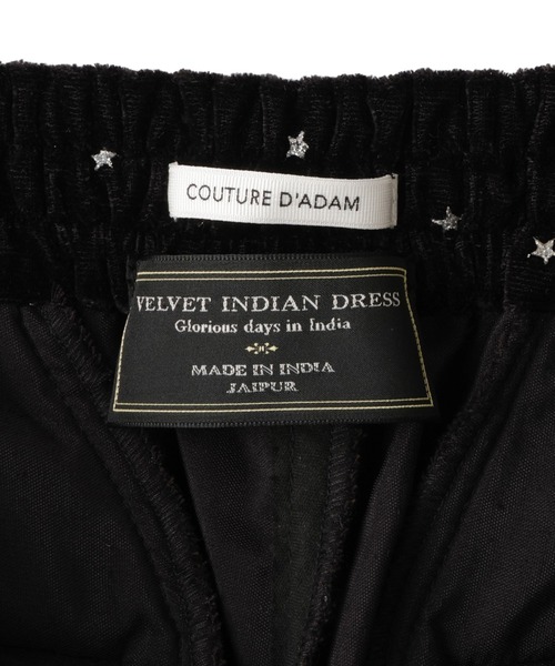 Couture d'adam(クチュールドアダム)の「【COUTURE D'ADAM(クチュール ド アダム)】Stardust Glitter Velvet Easy Wide Pant(その他パンツ・レディース・ブラック・36)」の11枚目の写真