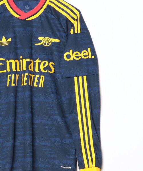 adidas(アディダス)の「アーセナルFC 26/27 アウェイユニフォーム 長袖 / アディダス adidas(Tシャツ/カットソー・メンズ・ネイビー・SMALL/MEDIUM/X-LARGE/LARGE/XXX-LARGE/XX-LARGE)」の7枚目の写真